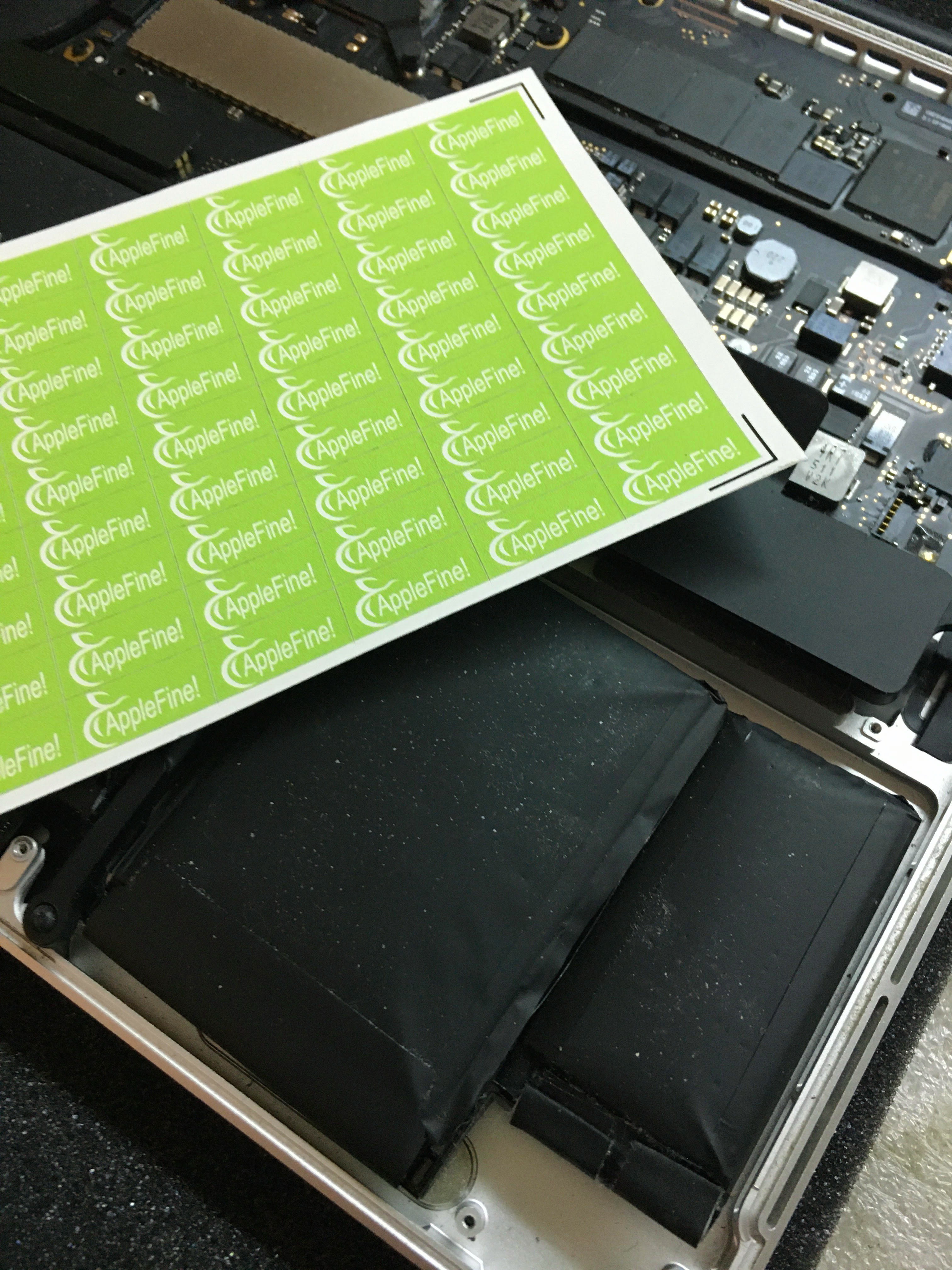 Замена аккумулятора MacBook Pro A1398